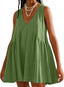 Nuvira | Sleeveless V-Neck Mini Sundress