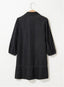 Dovanni | V-Neck Puff Sleeve Denim Babydoll Dress
