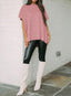“Olive” Ribbed Tunic Knit