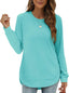 "Harper Luxe" Long Sleeve Tunic Top