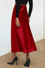 Florin | Satin Bias-Cut Midi Skirt