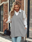 Novaira | Solid V-Neck Sweater Vest