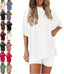 The Essential Oversized Tee & Biker Shorts Set