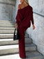 LoungeLuxe™ 2-Piece Off-Shoulder Set