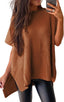 “Olive” Ribbed Tunic Knit
