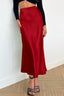 Florin | Satin Bias-Cut Midi Skirt
