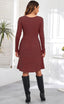 "Maeve" Knit Fit & Flare Dress