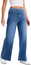 "Noa Jean" Stretch Wide-Leg Pant