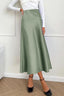 Florin | Satin Bias-Cut Midi Skirt