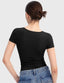 "Snatch Tee" Seamless Compression Top
