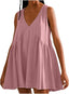 Nuvira | Sleeveless V-Neck Mini Sundress