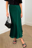 Florin | Satin Bias-Cut Midi Skirt