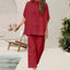 The “Elana” Ultra-Rest Relaxed Two-Piece Set