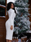 🔥 "Simone" Long Sleeve Bodycon Midi