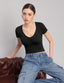 "Snatch Tee" Seamless Compression Top