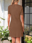 Velmorra | Elegant Slim Fit Pencil Work Dress