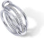 Infinity Spark Moissanite Ring