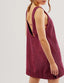 Clyora | Corduroy Overall Mini Dress with Pockets
