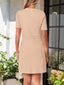 Velmorra | Elegant Slim Fit Pencil Work Dress