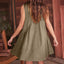 Nuvira | Sleeveless V-Neck Mini Sundress