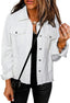"Indie" Distressed Denim Shacket