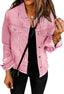"Indie" Distressed Denim Shacket