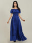 "Viola" Boho Tiered Maxi Dress