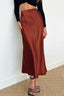 Florin | Satin Bias-Cut Midi Skirt