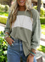 "Boardwalk Breeze" Striped Colorblock Top