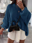 "Maeve" Slouch Knit Turtleneck Pullover