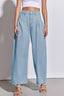 👖 Sloane | Pleated High-Waisted Wide-Leg Jeans