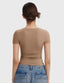 "Snatch Tee" Seamless Compression Top