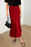 Florin | Satin Bias-Cut Midi Skirt
