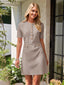 Velmorra | Elegant Slim Fit Pencil Work Dress