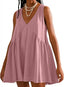 Nuvira | Sleeveless V-Neck Mini Sundress