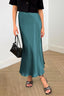 Florin | Satin Bias-Cut Midi Skirt