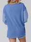 "Boardwalk Breeze" Striped Colorblock Top