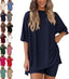 The Essential Oversized Tee & Biker Shorts Set