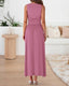 Zelivra | Sleeveless Maxi Dress with Pockets
