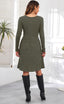 "Maeve" Knit Fit & Flare Dress