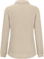 "Reese" Waffle-Knit Button Top
