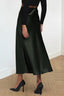 Florin | Satin Bias-Cut Midi Skirt