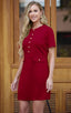 Velmorra | Elegant Slim Fit Pencil Work Dress