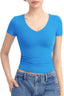 "Snatch Tee" Seamless Compression Top