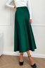 Florin | Satin Bias-Cut Midi Skirt