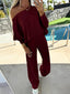 LoungeLuxe™ 2-Piece Off-Shoulder Set