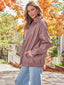 "Veda" Faux Leather Bomber