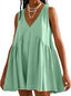 Nuvira | Sleeveless V-Neck Mini Sundress