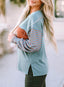 "Boardwalk Breeze" Striped Colorblock Top