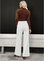 "Camryn" Wide-Leg Denim Trousers